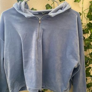 Lavender cropped silky jacket